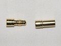 Позолоченные пружины коннекторы (пара) 3,5 мм